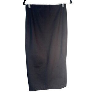 Banana Republic Small Black Pencil Skirt Size Small Elastic Waist Stretch 31" Le